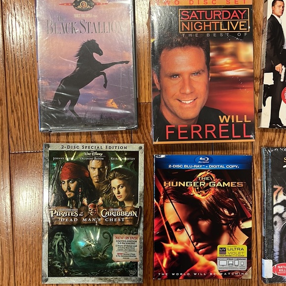 Lot of 10 New Sealed DVDs- Mr & Mrs Smith and more! - Picture 2 of 5